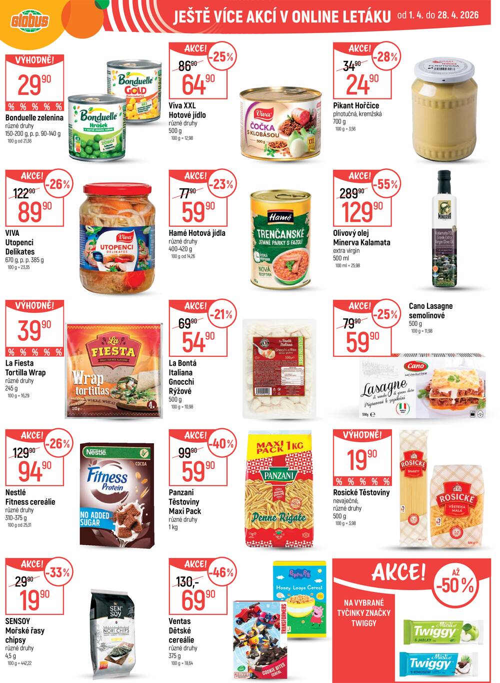 Leták Globus - Akční leták Globus 15.4. - 21.4.2026 - Globus Chomutov - strana 30