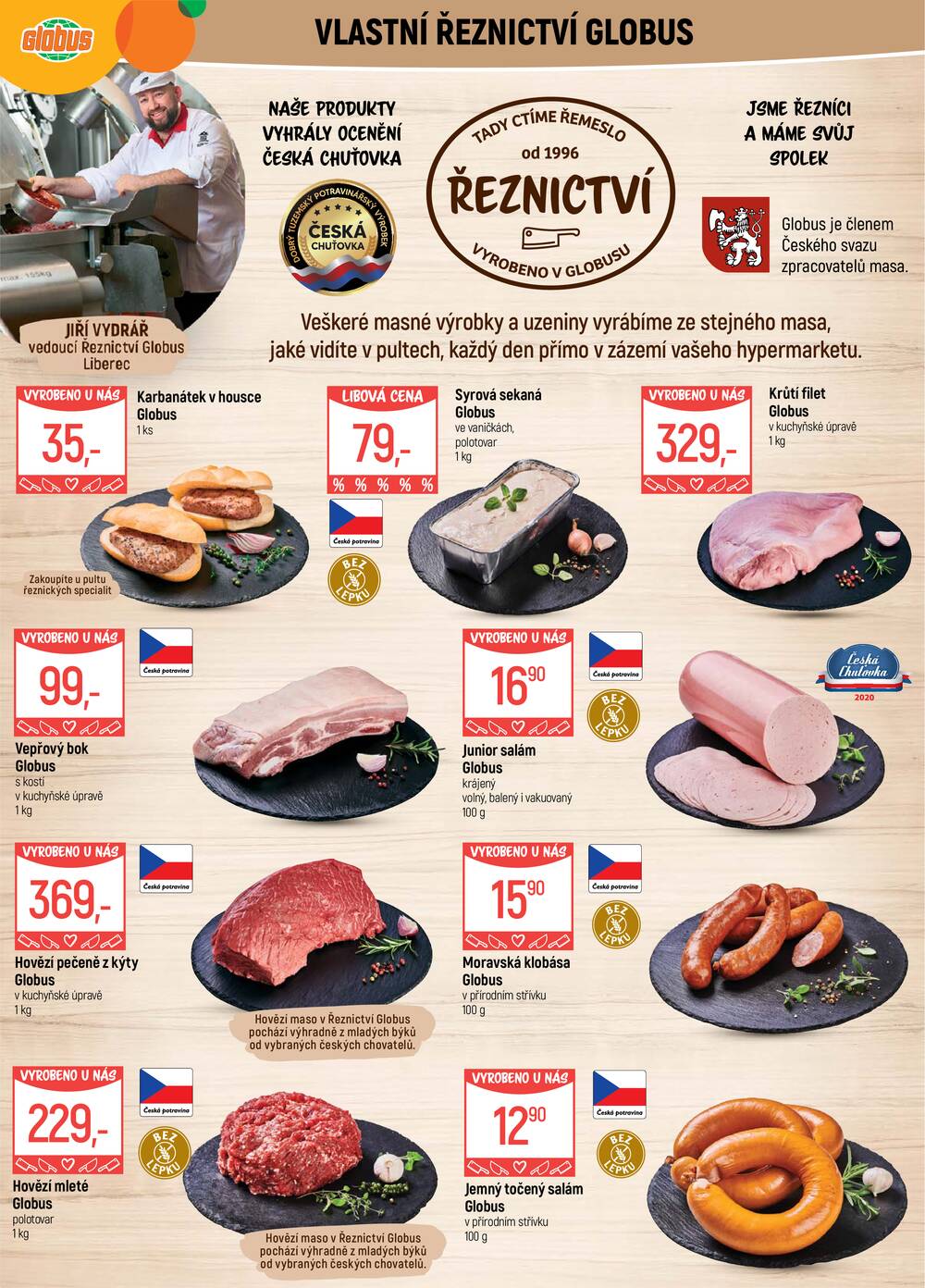 Akční leták Globus 15.4. - 21.4.2026 - Globus Liberec