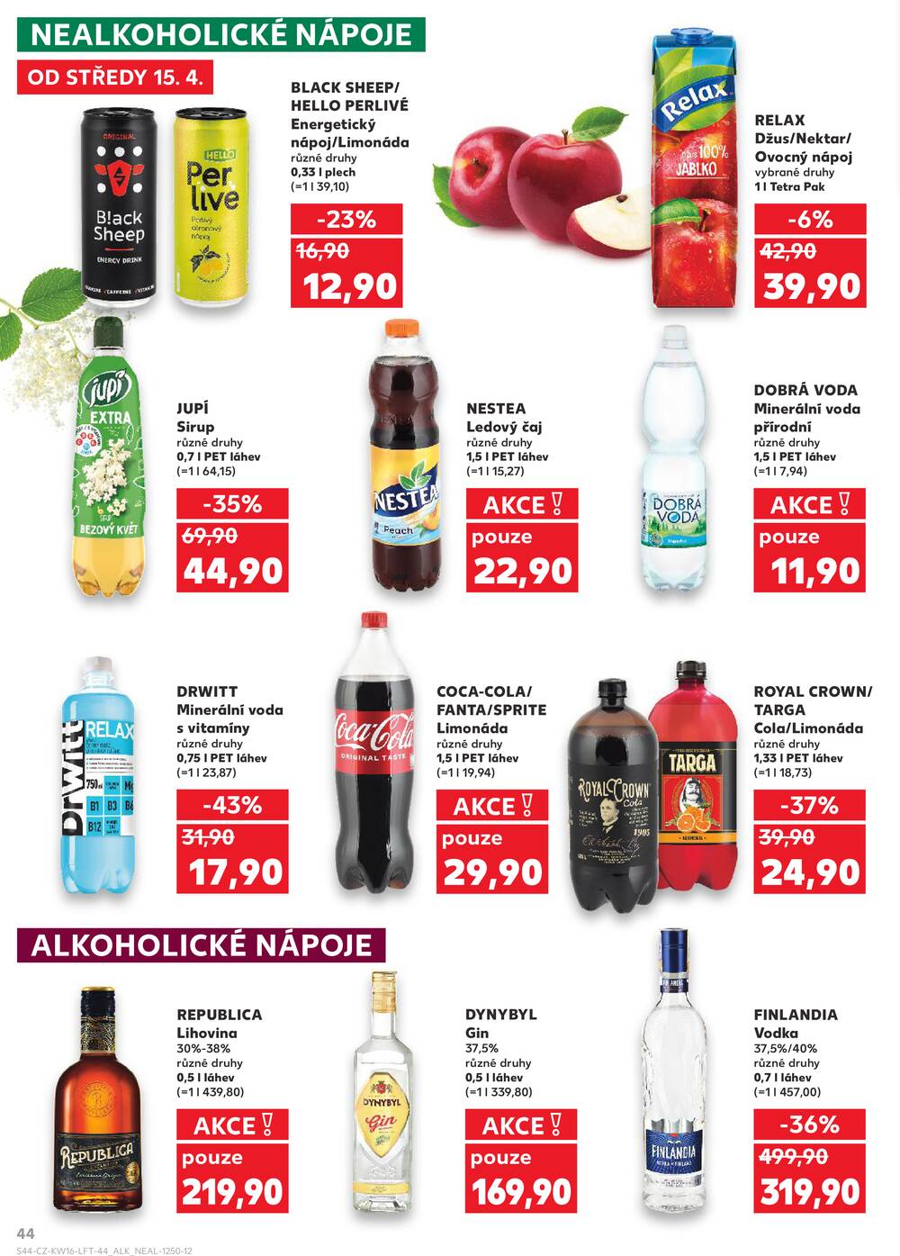 Kaufland 15.4. - 21.4. - Kaufland - Praha 4 (Michle)
