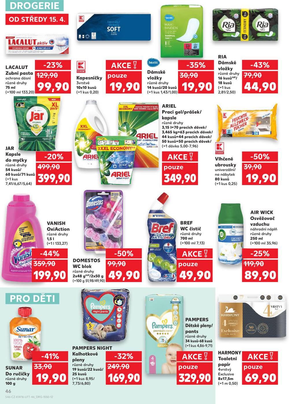 Kaufland 15.4. - 21.4. - Kaufland - Praha 4 (Michle)