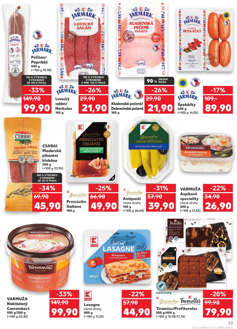 Kaufland 15.4. - 21.4. - Kaufland - Teplice (Čs. Dobrovolců)