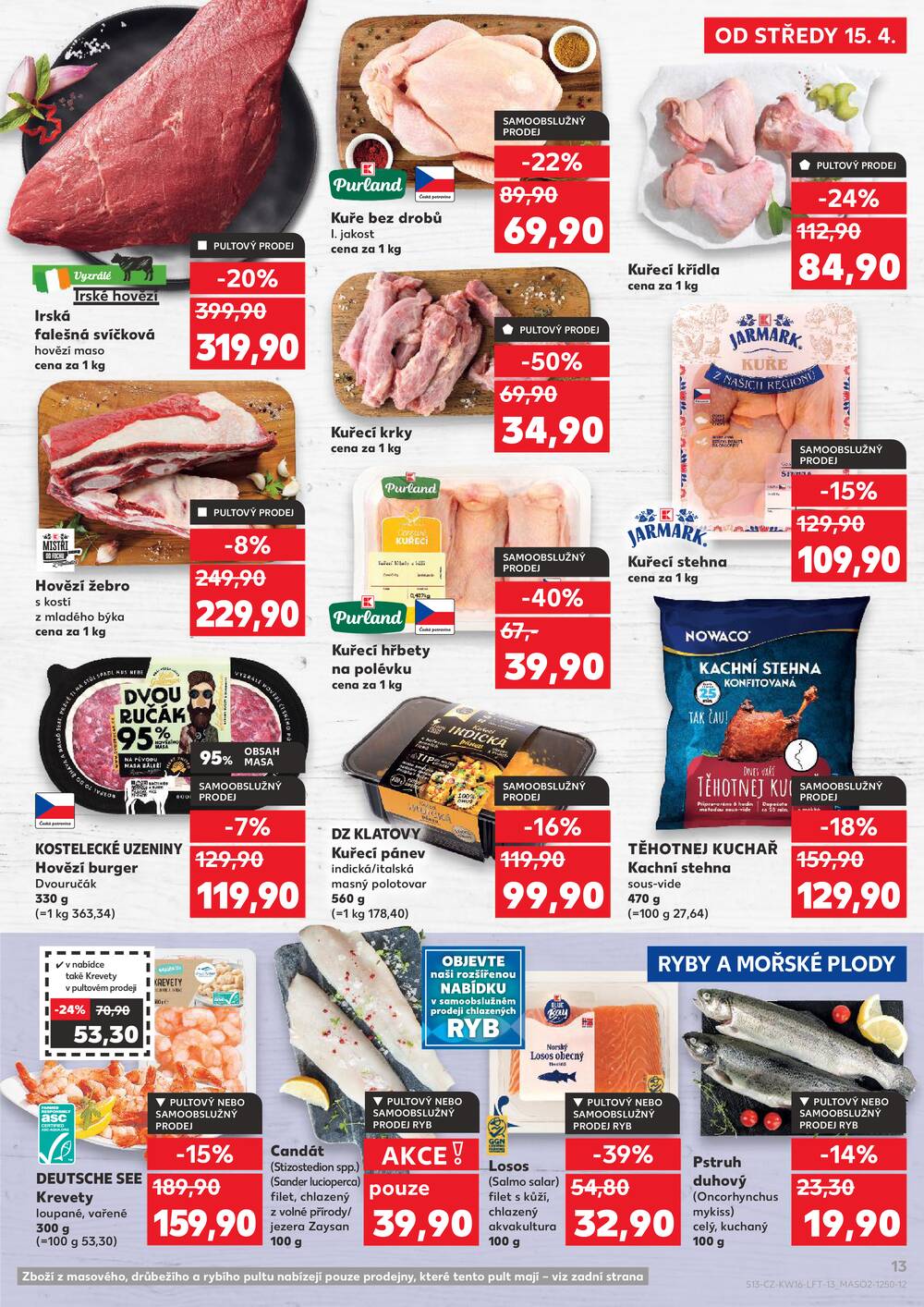 Kaufland 15.4. - 21.4. - Kaufland - Jindřichův Hradec