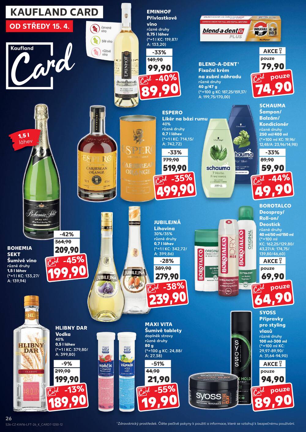 Kaufland 15.4. - 21.4. - Kaufland - Prostějov (Olomoucká)