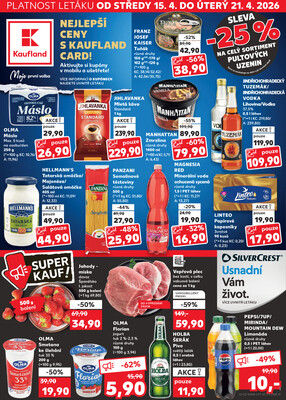 Kaufland 15.4. - 21.4. - Kaufland - Pardubice (S. K. Neumanna)