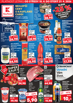 Kaufland 15.4. - 21.4. - Kaufland - Dvůr Králové