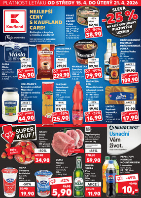 Kaufland 15.4. - 21.4. - Kaufland - Ostrava - Moravská Ostrava