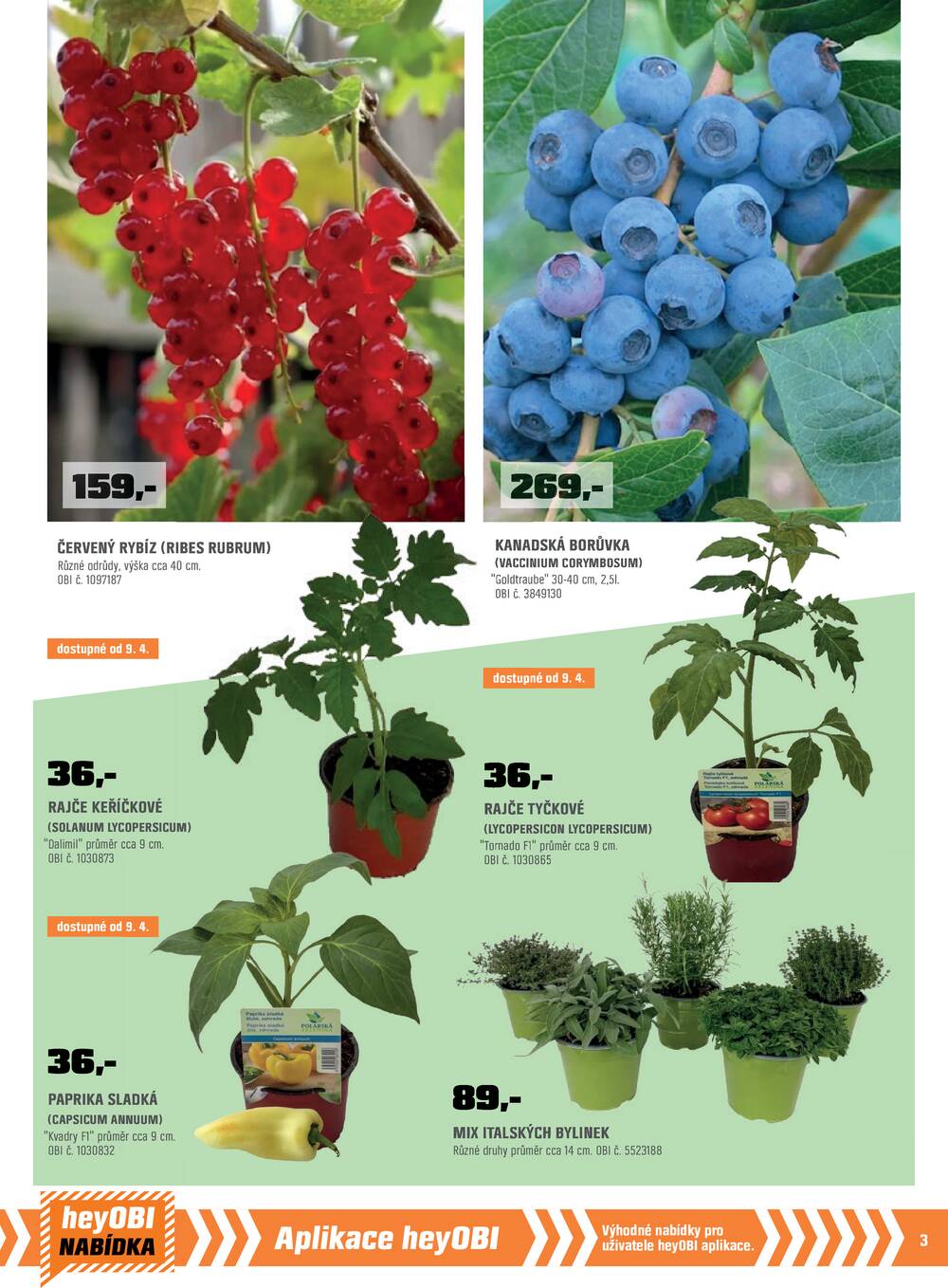 Leták OBI - OBI 16.4. - 30.4. - strana 5
