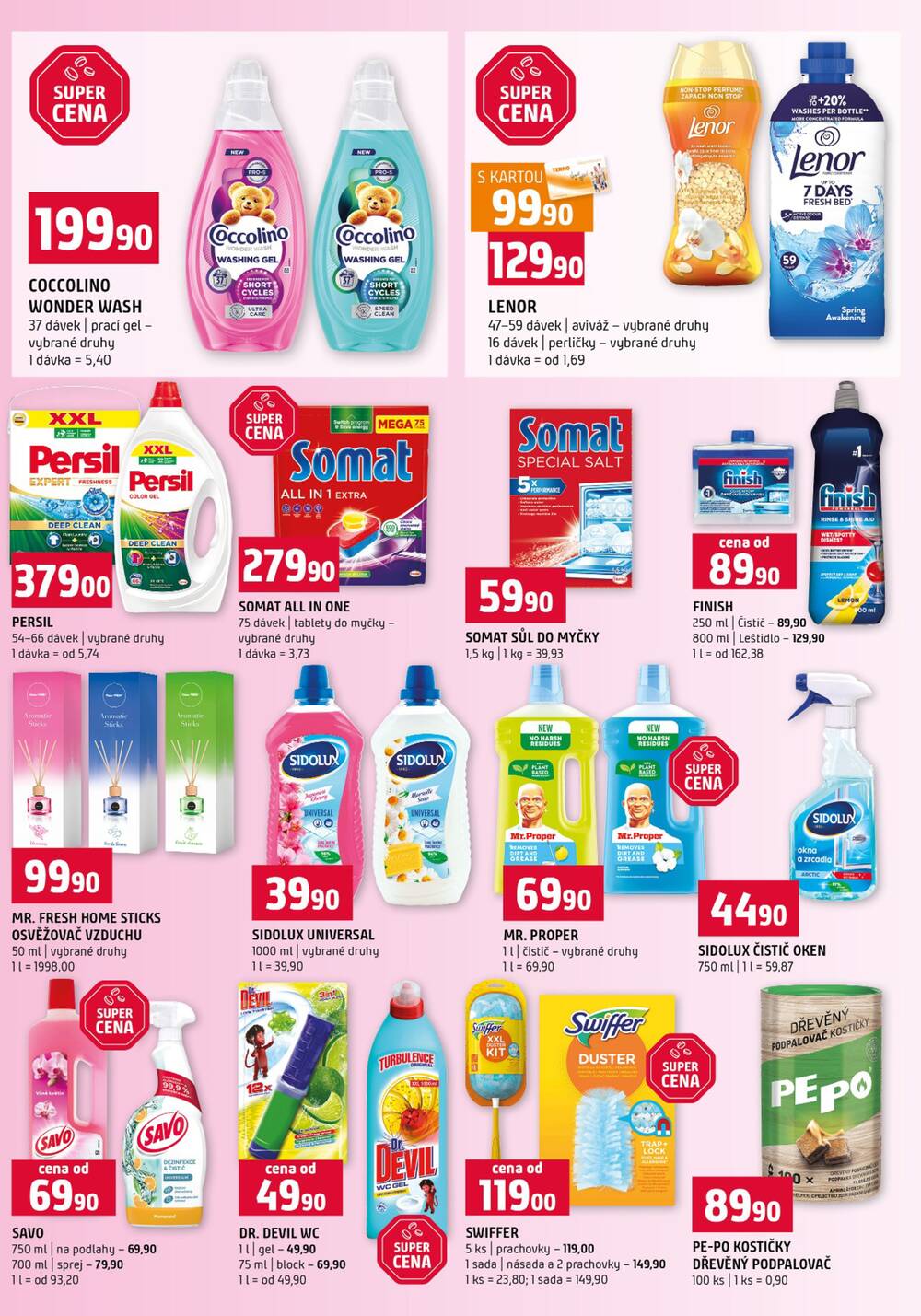 Terno České Budějovice, Třeboň, Trhové sviny, Bechyně, Týn nad Vltavou od 22.4. do 28.4.2026