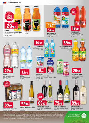 Terno České Budějovice, Borovany, Třeboň, Trhové sviny, Bechyně, Týn nad Vltavou od 22.4. do 28.4.2026