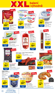 Tesco malé hypermarkety od 22.4. do 28.4.2026