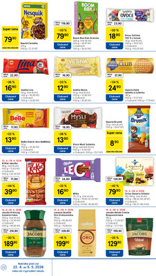 Tesco malé hypermarkety od 22.4. do 28.4.2026