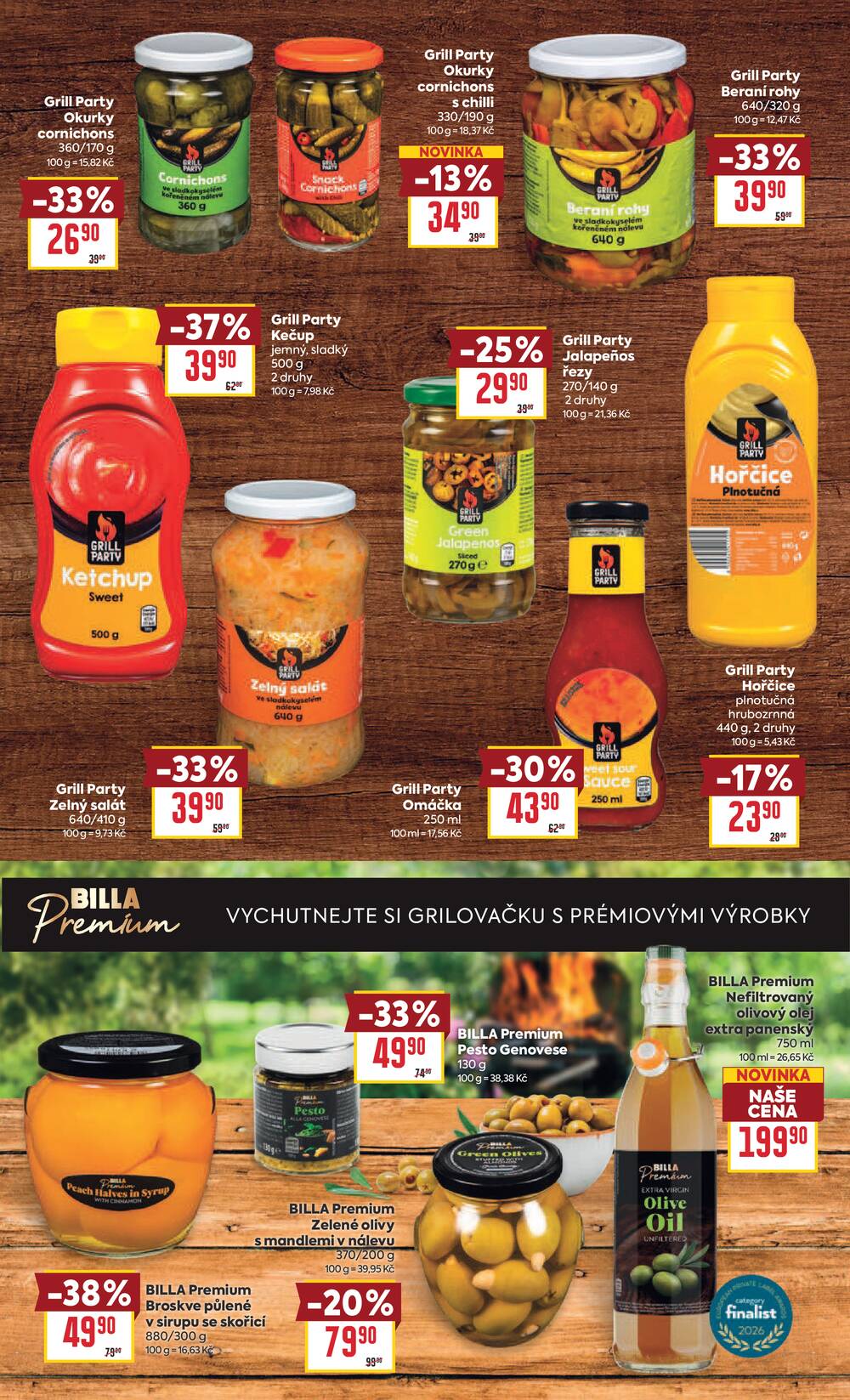 Billa katalog Gril od 29.4. do 19.5.2026