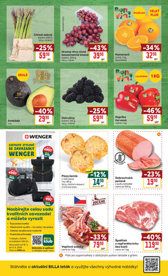 BILLA malý leták od 22.4. do 28.4.2026