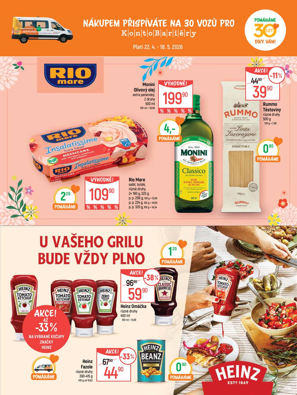 Akční leták Globus 22.4. - 18.5.2026 - Globus Praha - Zličín