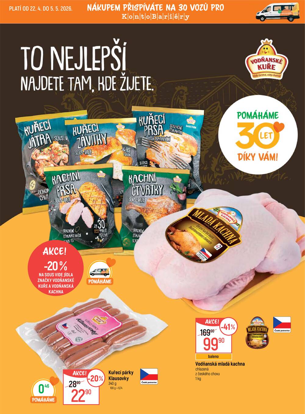 Akční leták Globus 22.4. - 28.4.2026 - Globus Praha - Zličín