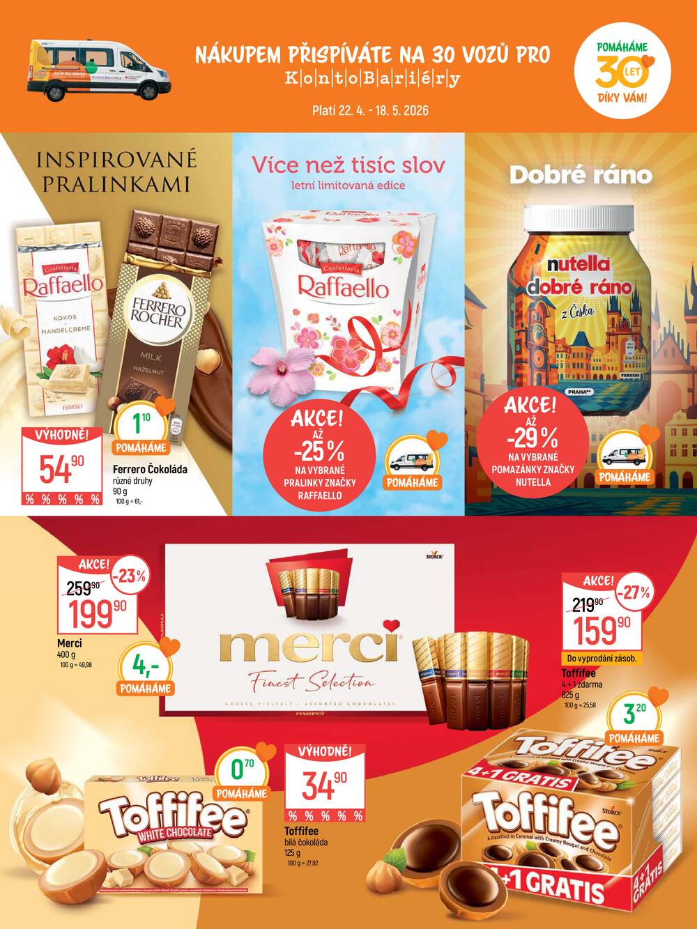 Akční leták Globus 22.4. - 18.5.2026 - Globus Jenišov u Karlových Varů