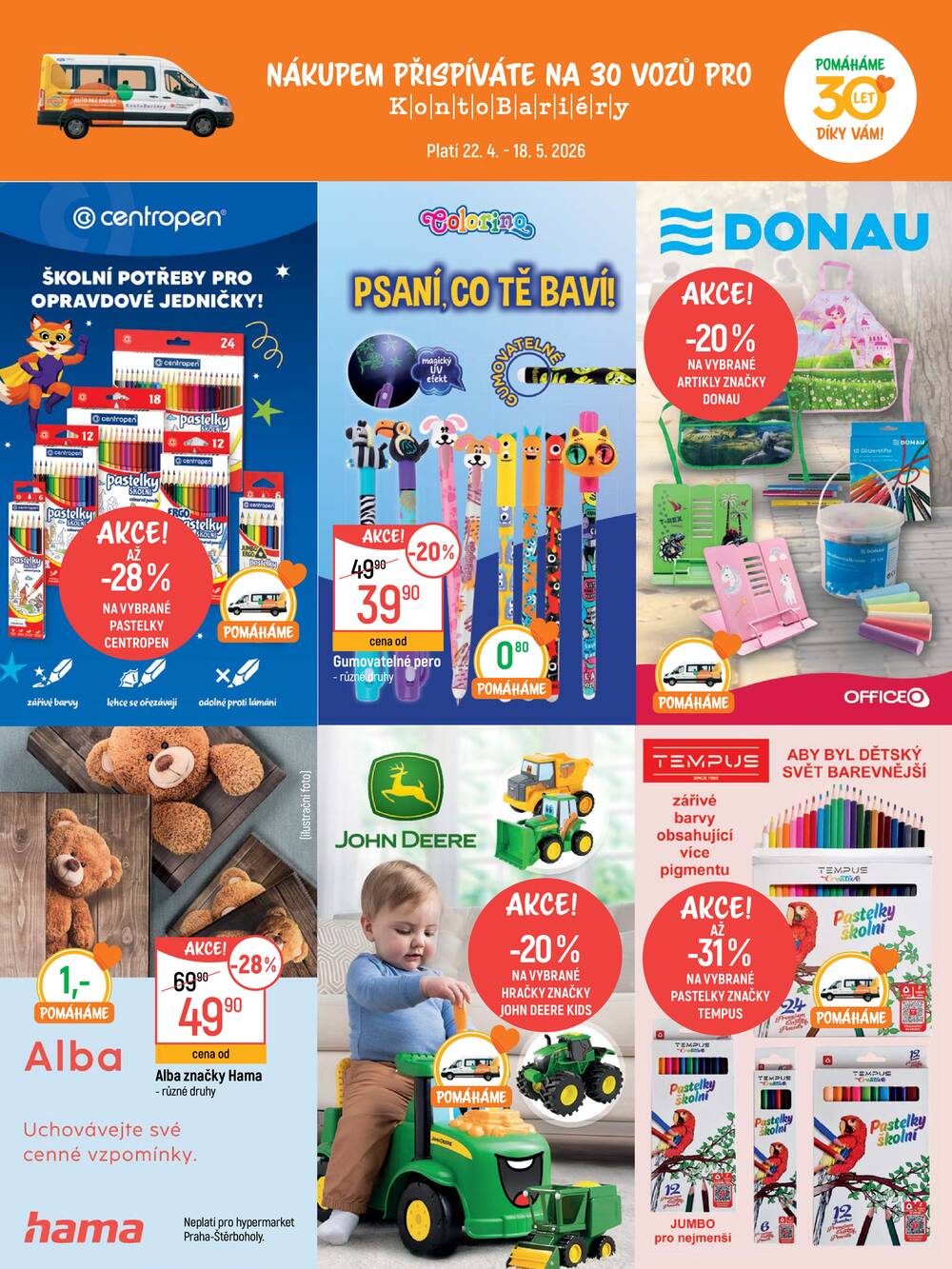 Akční leták Globus 22.4. - 18.5.2026 - Globus Jenišov u Karlových Varů