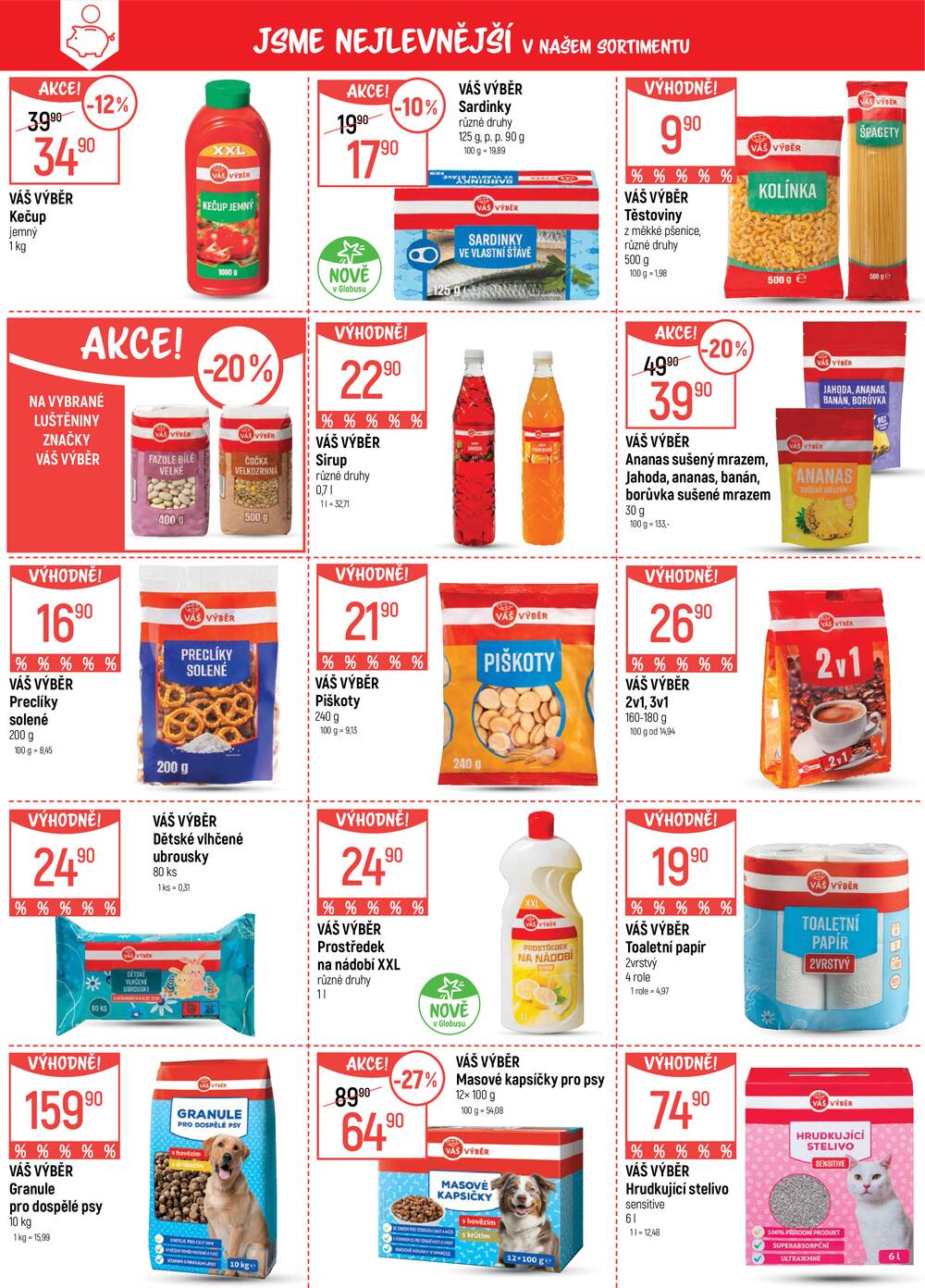 Leták Globus - Akční leták Globus 22.4. - 28.4.2026 - Globus Jenišov u Karlových Varů - strana 4