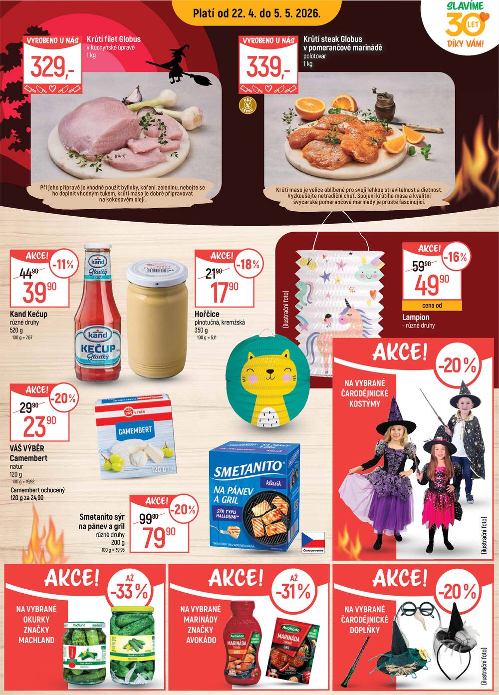 Leták Globus - Akční leták Globus 22.4. - 28.4.2026 - Globus Jenišov u Karlových Varů - strana 14