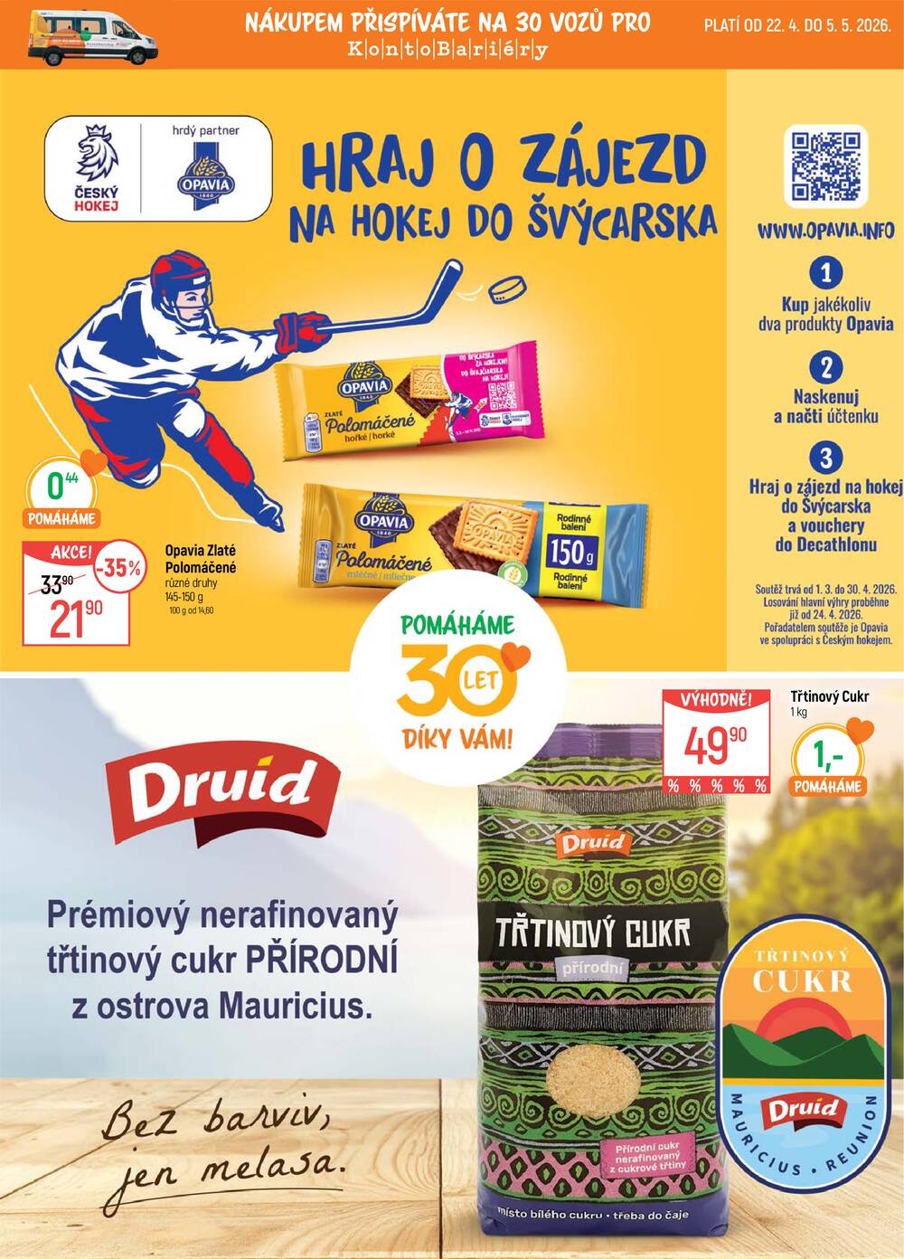 Leták Globus - Akční leták Globus 22.4. - 5.5.2026 - Globus Liberec - strana 1