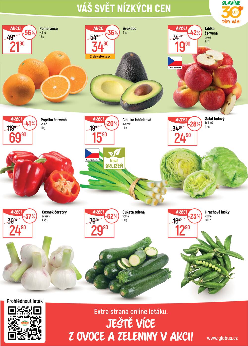 Akční leták Globus 22.4. - 28.4.2026 - Globus Olomouc