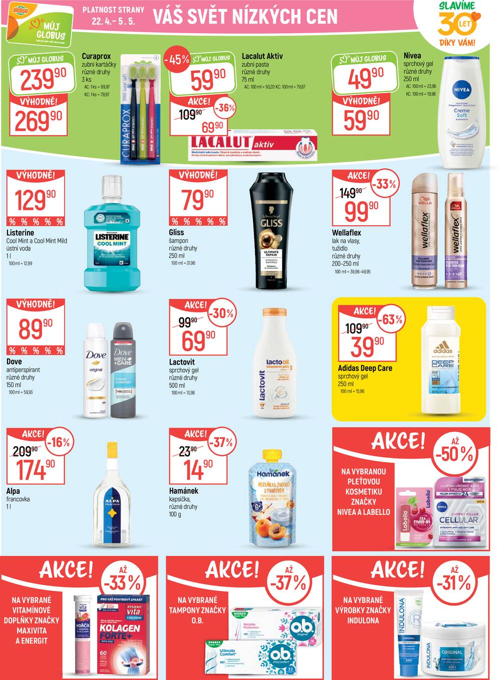 Akční leták Globus 22.4. - 28.4.2026 - Globus Olomouc