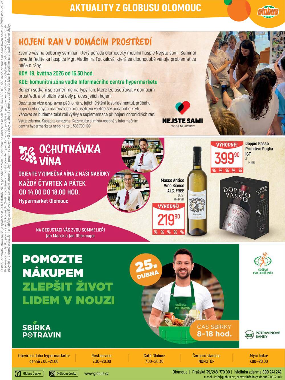Akční leták Globus 22.4. - 28.4.2026 - Globus Olomouc