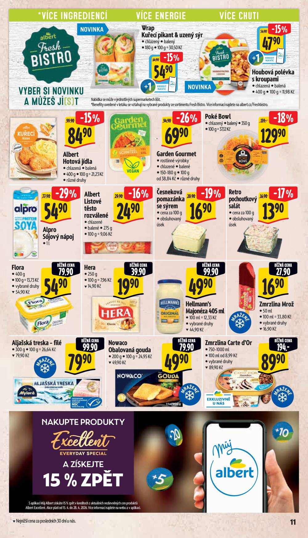 Leták Albert - Albert Supermarket Jihomoravský od 22.4. do 28.4.2026 - strana 19