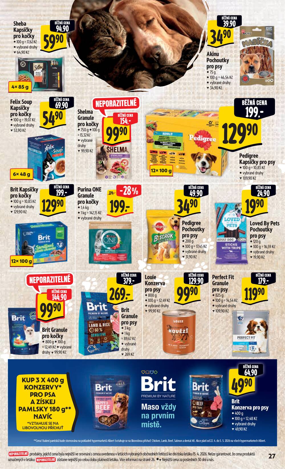 Albert Hypermarket Jihomoravský od 22.4. do 28.4.2026