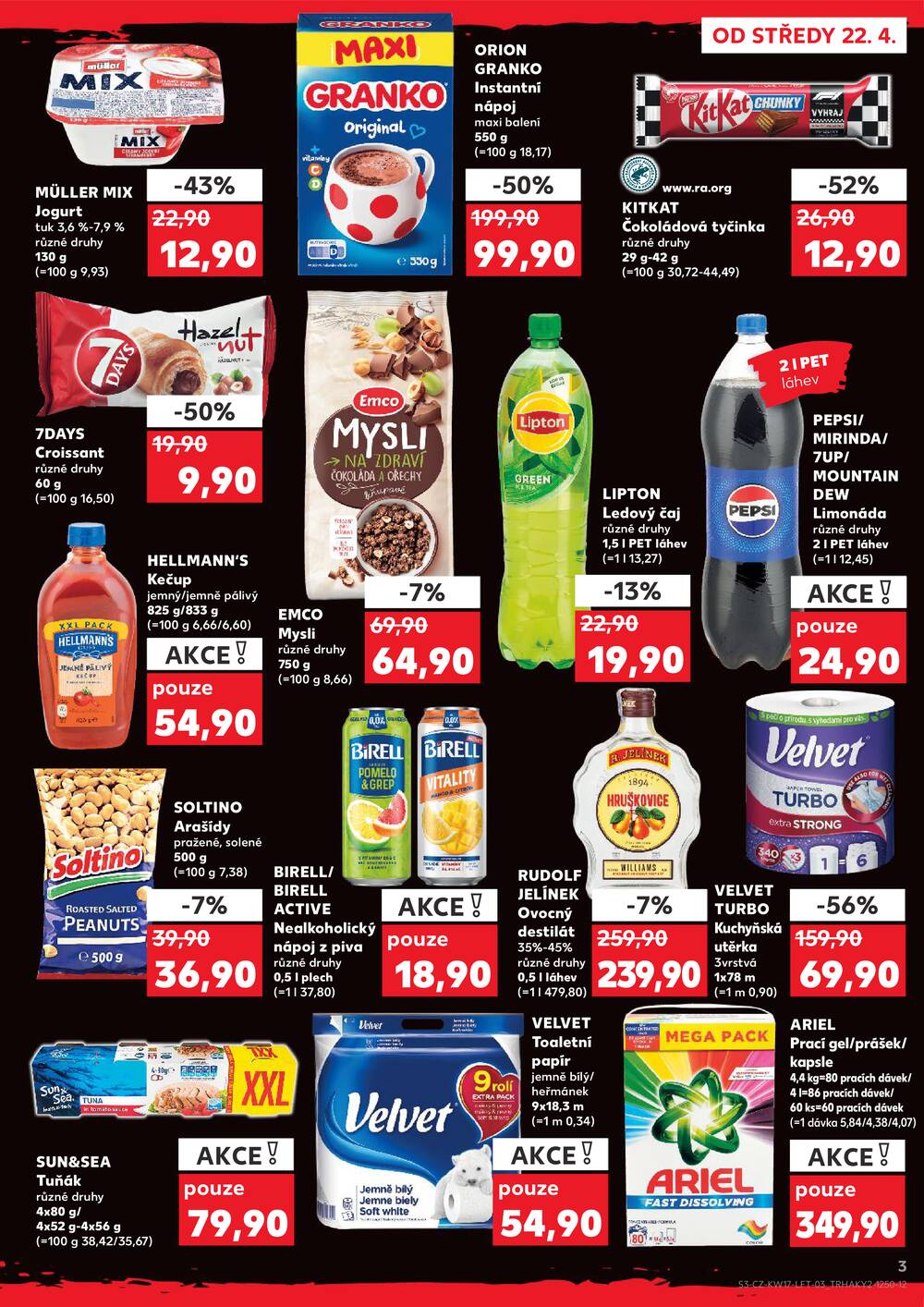 Leták Kaufland - Kaufland 22.4. - 28.4. - Kaufland - Třeboň - strana 3