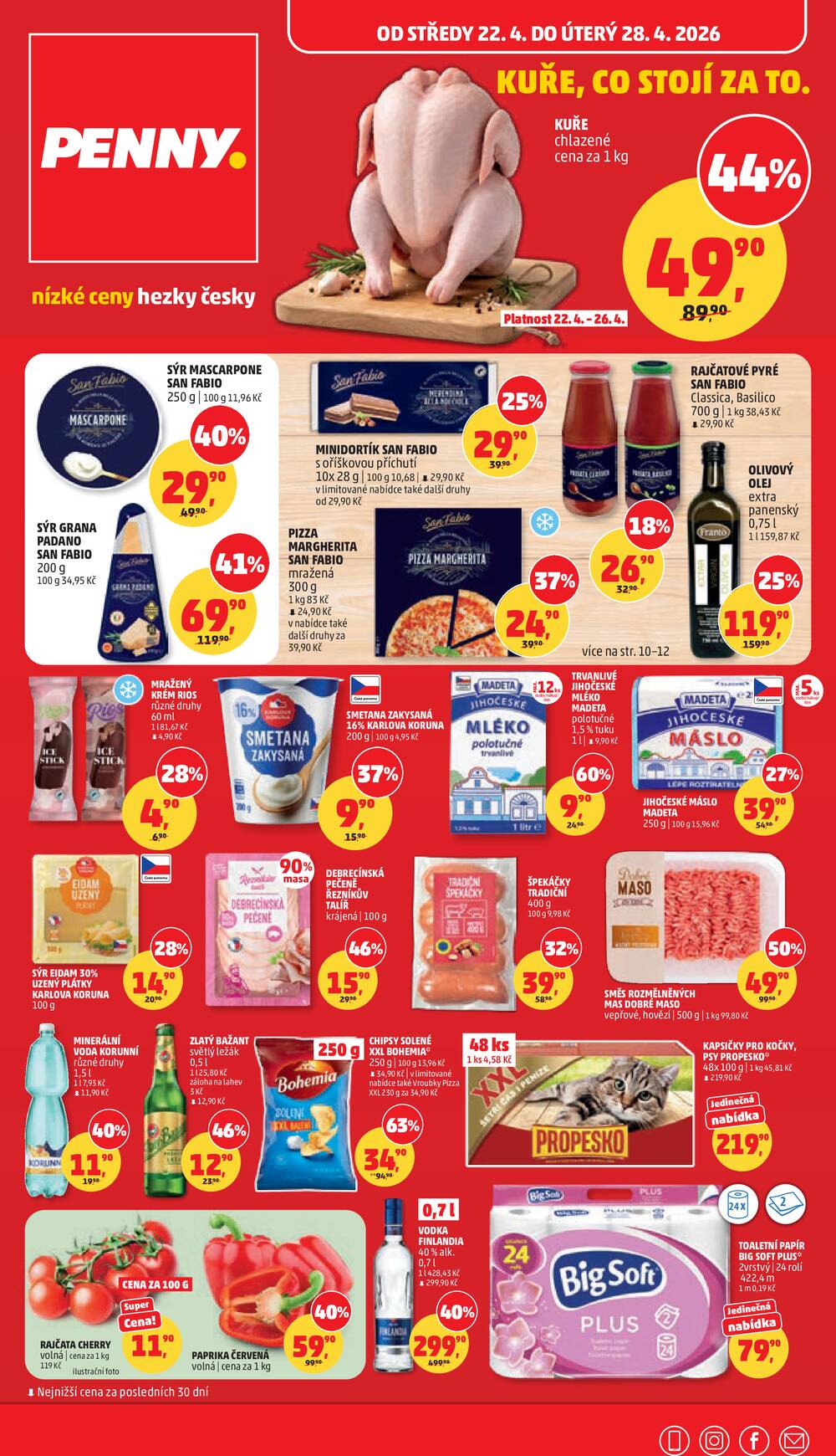 Leták Penny Market - Penny Market od 22.4. do 28.4.2026 - strana 1