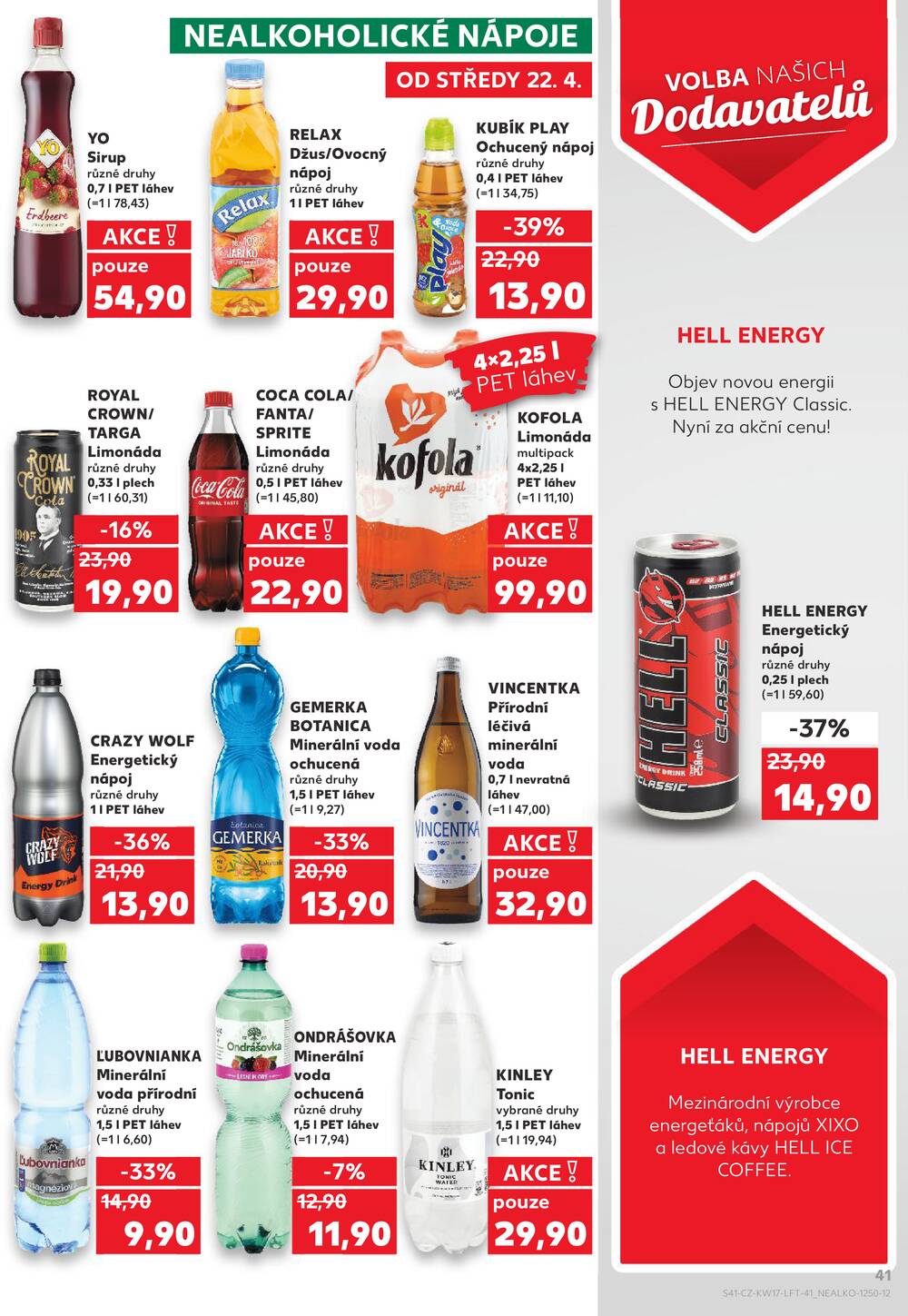 Kaufland 22.4. - 28.4. - Kaufland Praha-Barrandov