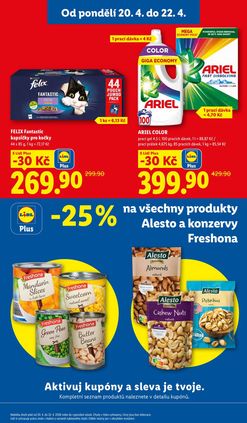 Lidl od 20.4. do 22.4.2026