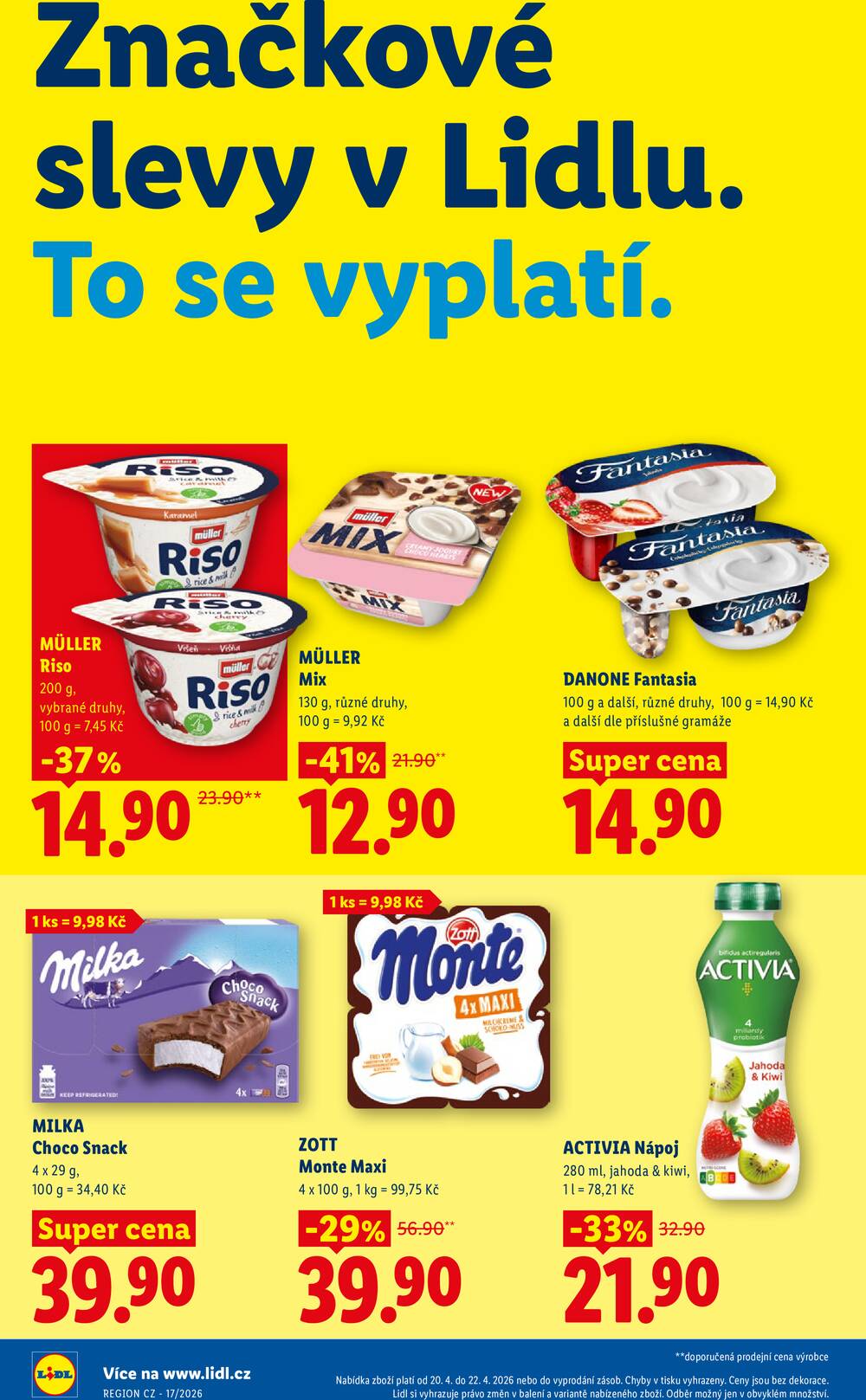Lidl od 20.4. do 22.4.2026