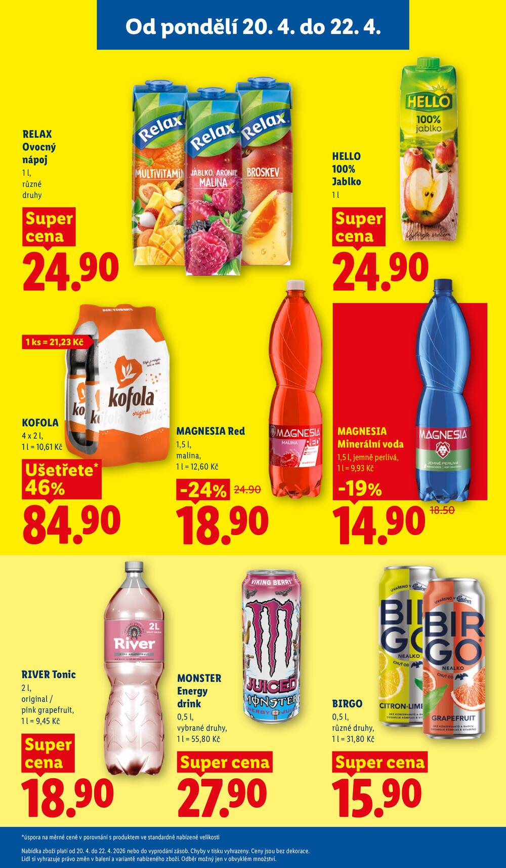 Lidl od 20.4. do 22.4.2026