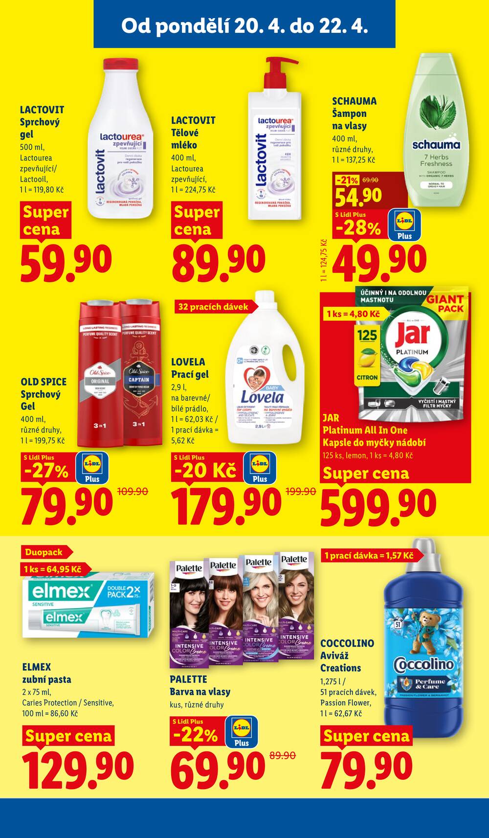Lidl od 20.4. do 22.4.2026