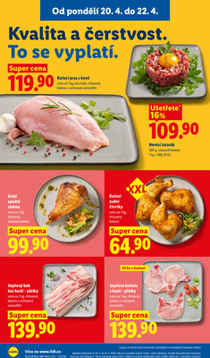 Lidl od 20.4. do 22.4.2026