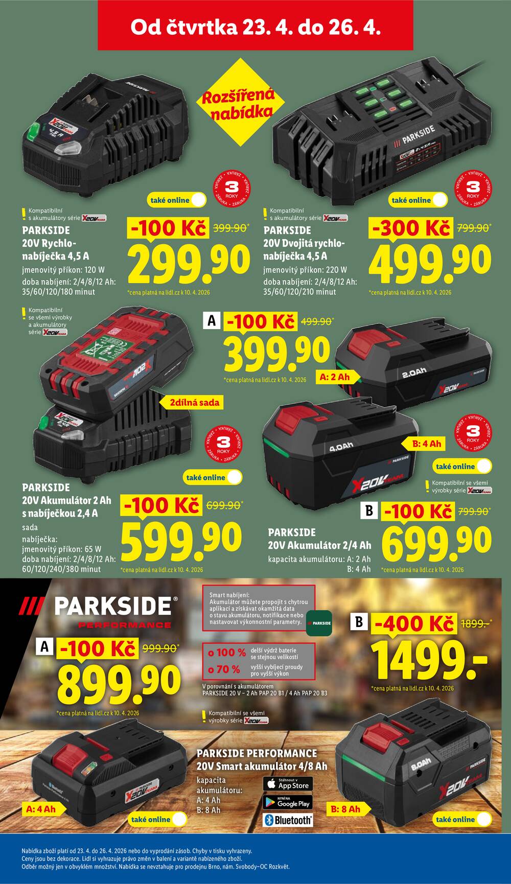 Lidl Čtvrtek od 23.4. do 26.4.2026