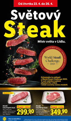 Lidl Čtvrtek od 23.4. do 26.4.2026