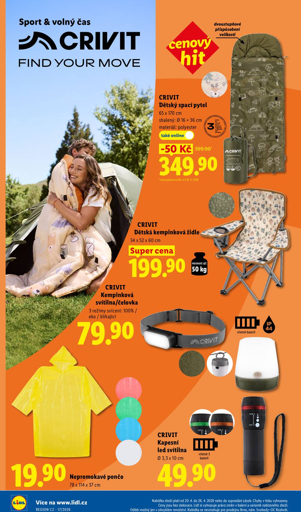 Lidl Spotřební zboží 20.4. - 26.4.