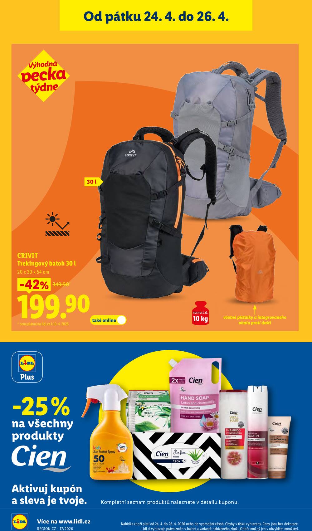 Lidl Spotřební zboží 20.4. - 26.4.