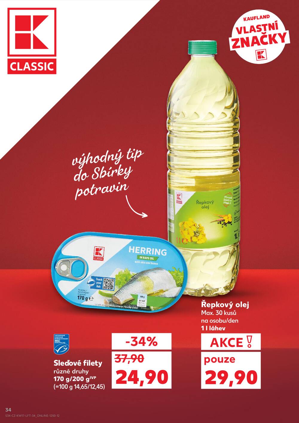 Leták Kaufland - Kaufland 22.4. - 28.4. - Kaufland - Litoměřice - strana 34