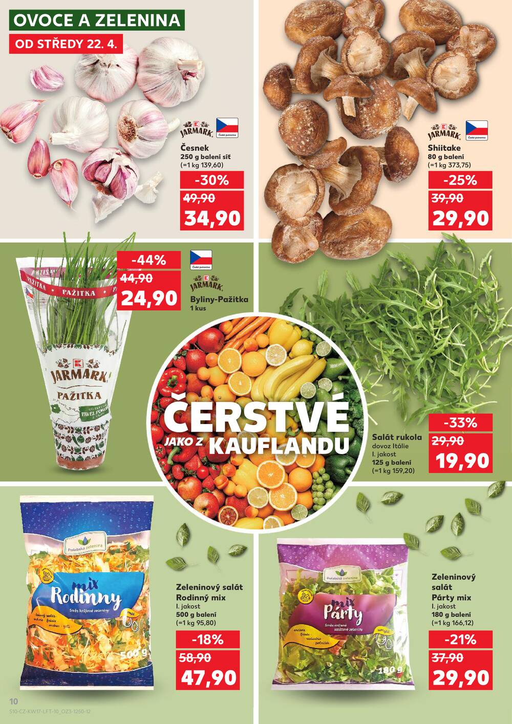 Leták Kaufland - Kaufland 22.4. - 28.4. - Kaufland - Beroun - strana 10