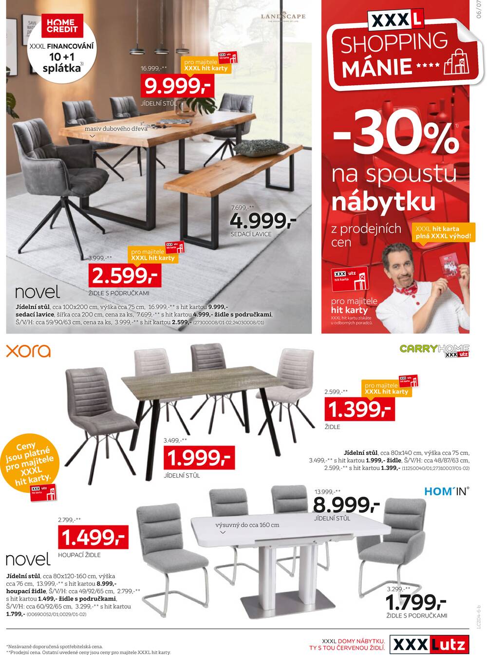 XXXLutz od 20.4. do 3.5.2026