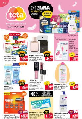 leták Teta drogerie