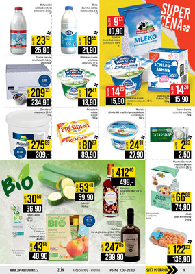 JIP Cash & Carry České Budějovice, Most, Náchod, Polička, Sušice a Svoboda nad Úpou od 22.4. do 28.4.2026