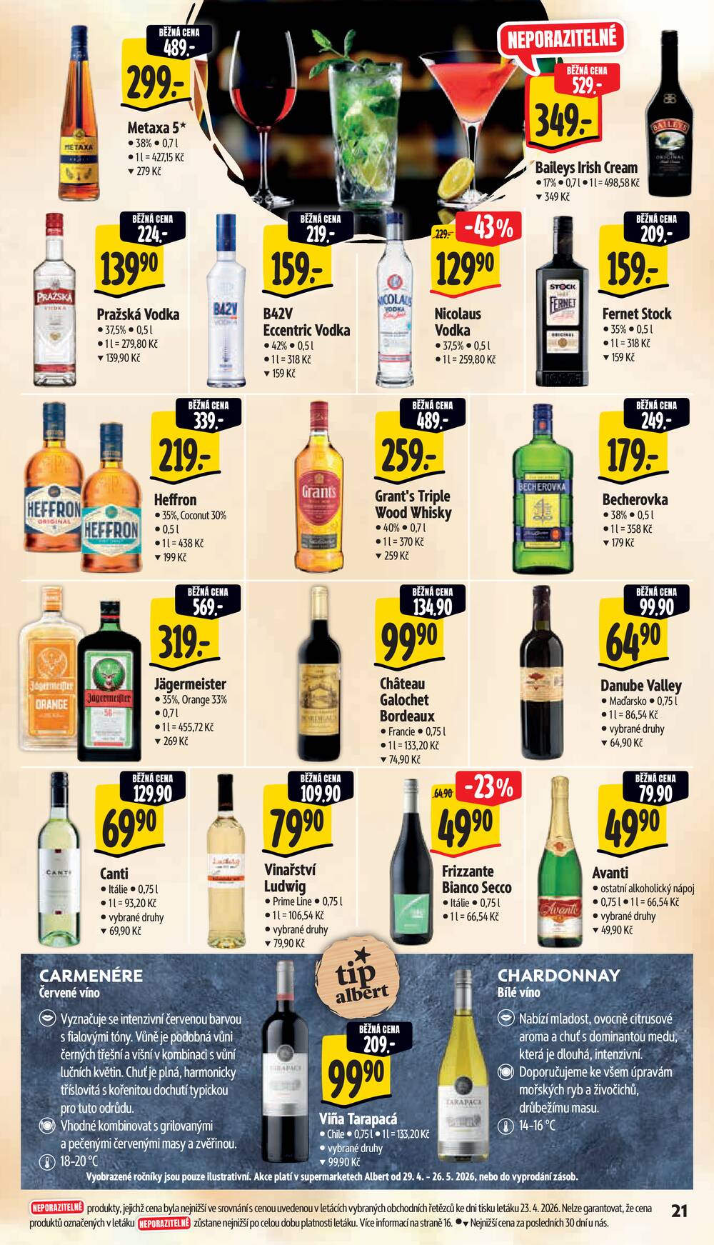 Albert Supermarket od 29.4. do 5.5.2026