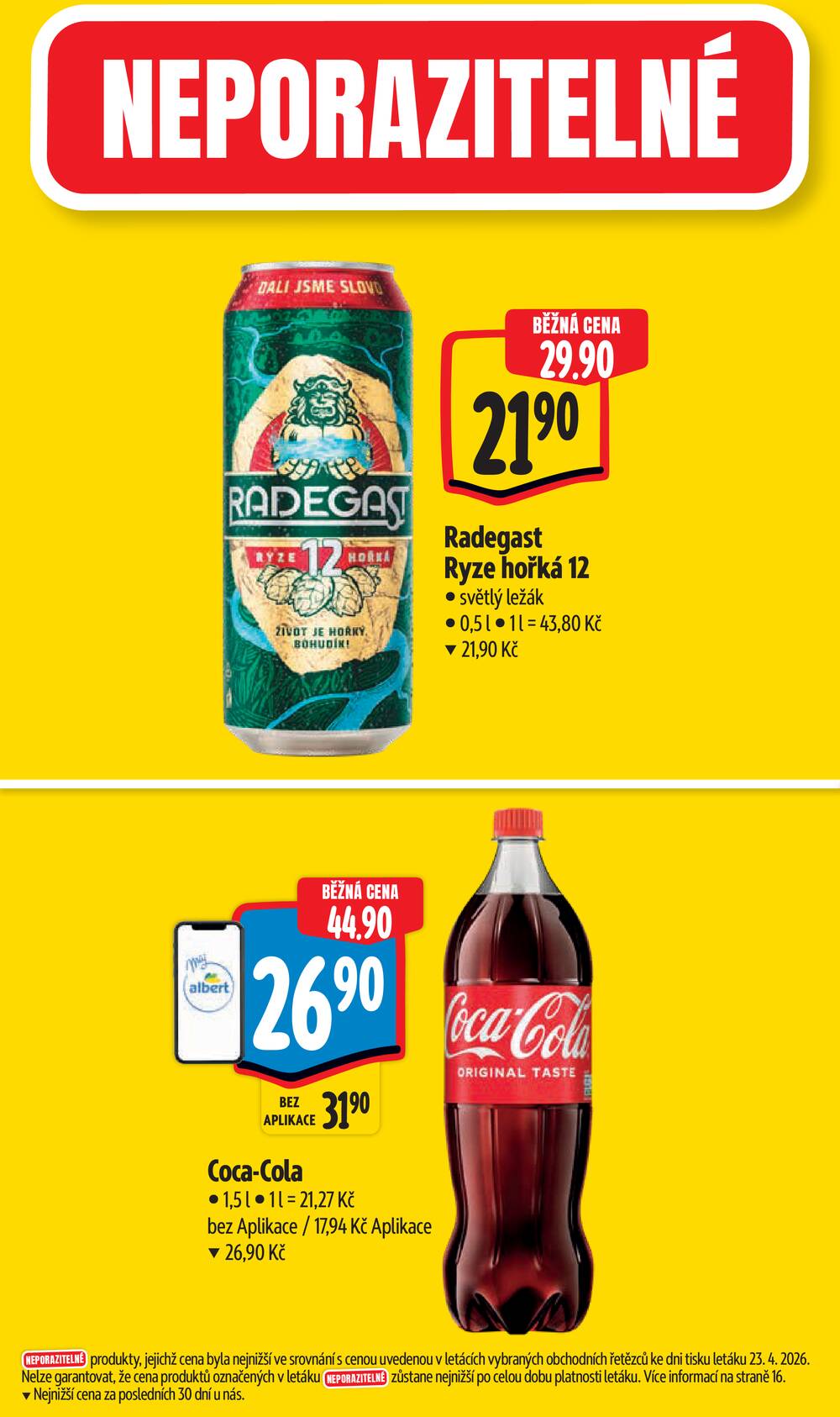 Leták Albert - Albert Supermarket Jihomoravský od 29.4. do 5.5.2026 - strana 4