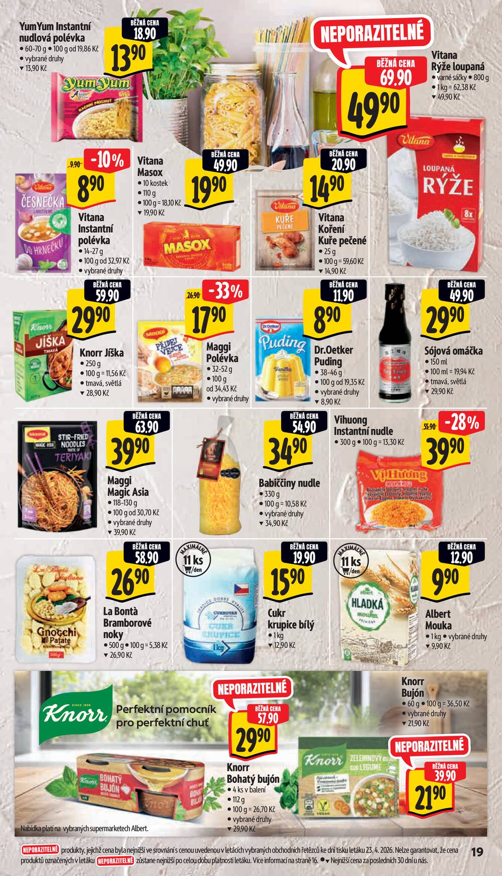 Leták Albert - Albert Supermarket Jihomoravský od 29.4. do 5.5.2026 - strana 27