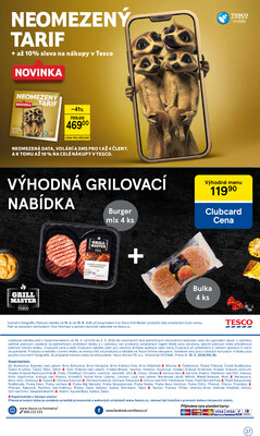 Tesco malé hypermarkety od 29.4. do 5.5.2026